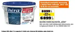 OBI Héra beltéri fehér falfesték ajánlat