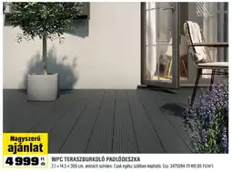 OBI Wpc teraszburkoló padlódeszka ajánlat