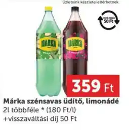 PRIVÁT Márka szénsavas üdítő ajánlat