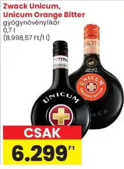Spar Market Zwack Unicum ajánlat