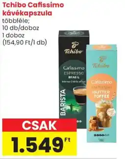Spar Market Tchibo cafissimo kávékapszula ajánlat
