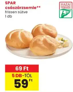 Spar Market Spar császárzsemle ajánlat