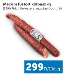 PRIVÁT Mecom füstölt kolbász ajánlat