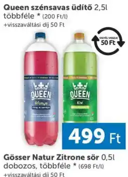 PRIVÁT Queen szénsavas üdítő ajánlat