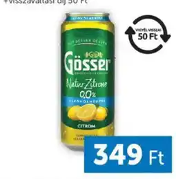 PRIVÁT Gösser natur zitron ajánlat
