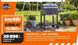 OBI Jamestown faszenes grill jaxon ajánlat