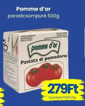 Pomme d'or paradicsompüré