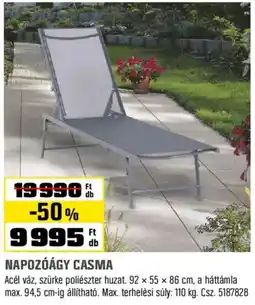 OBI Casma napozóágy ajánlat