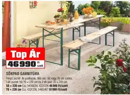OBI Sörpad garnitúra ajánlat