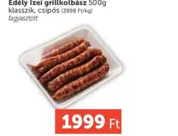 PRIVÁT Edély Izei grillkolbász ajánlat