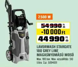 OBI Lavorwash stargate 180 grey line magasnyomású mosó ajánlat