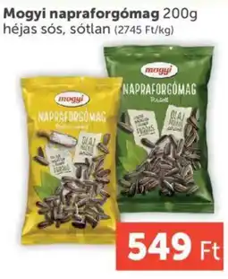 PRIVÁT Mogyi napraforgómag ajánlat