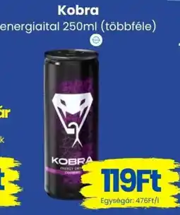 Magnetic Kobra energiaital ajánlat