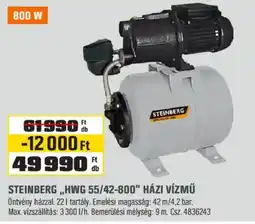 OBI Steinberg hwg 55/42-800 házi vízmű ajánlat