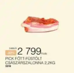 Chef Market Pick főtt-füstölt császárszalonna ajánlat