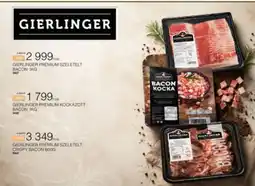 Chef Market Gierlinger bacon ajánlat