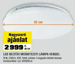 OBI Vendel led beltéri mennyezeti lámpa ajánlat