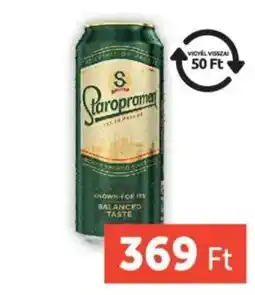 PRIVÁT Staropramen ajánlat