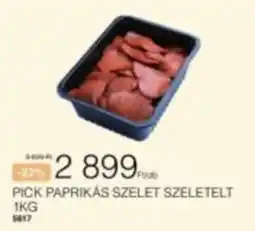 Chef Market Pick paprikás szelet ajánlat