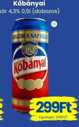 Magnetic Kőbányai sör ajánlat