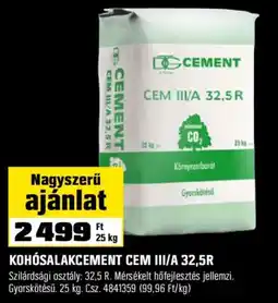 OBI Cement kohósalakcement ajánlat