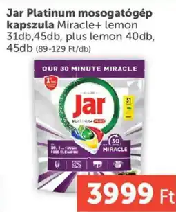 PRIVÁT Jar mosogatógép kapszula ajánlat