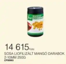 Chef Market Sosa liofilizált mangó darabok ajánlat