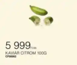 Chef Market Kaviár citrom ajánlat