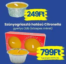 Magnetic Citronella gyertya ajánlat