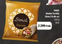 Chef Market Simal dürüm tortilla ajánlat