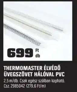 OBI thermomas ter elvédő üvegszövet hálóval pvc ajánlat
