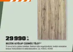 OBI Belteri ajtolap csomos tolgy ajánlat