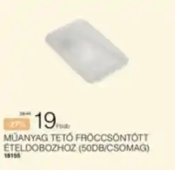 Chef Market Műanyag tető fröccsöntött ételdobozhoz ajánlat