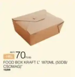Chef Market Food Box Kraft L ajánlat