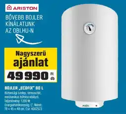 OBI Ariston bojler ecofix ajánlat