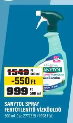 OBI Sanytol spray ajánlat