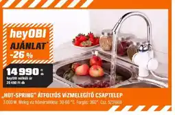 OBI heyobi átfolyós vízmelegítő csaptelep ajánlat