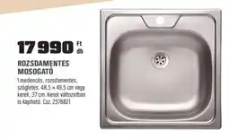 OBI Rozsdamentes mosogató ajánlat