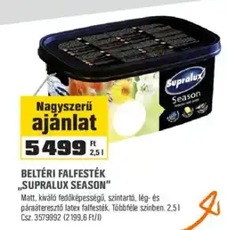 OBI Belteri falfestek supralux season ajánlat