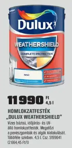 OBI Dulux weathershield ajánlat