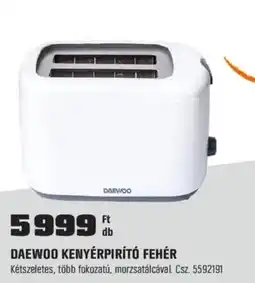 OBI Daewoo kenyérpirító fehér ajánlat