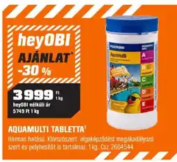 OBI heyobi aquamulti tabletta ajánlat