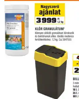 OBI Summer Fun klór granulátum ajánlat