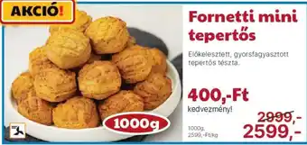 Fornetti mini tepertős