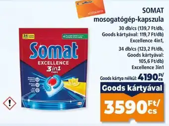 Somat mosogatógép-kapszula