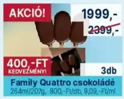 Family Frost Family Quattro csokoládé ajánlat