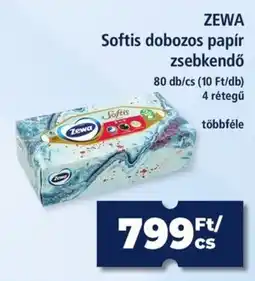 Goods Market Zewa softis dobozos papír zsebkendő ajánlat