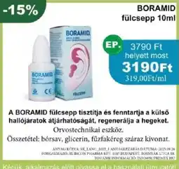 PatikaPlus boramid fülcsepp ajánlat