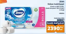 Goods Market Zewa deluxe toalettppapír ajánlat