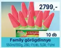 Family Frost Family görögdinnye ajánlat
